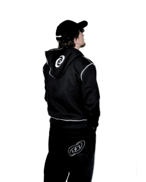 BLACK HOLE FULL ZIP HOODIE – Image 6