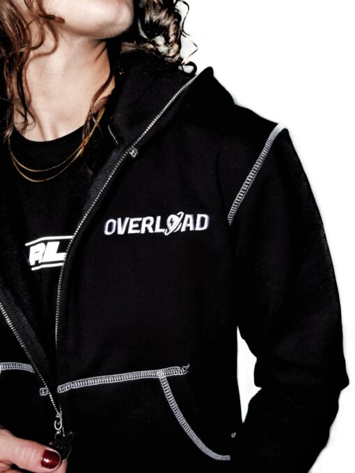 BLACK HOLE FULL ZIP HOODIE – Image 12