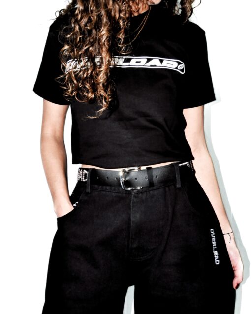 BLACK HOLE LEATHER PUNCH BELT – Image 2