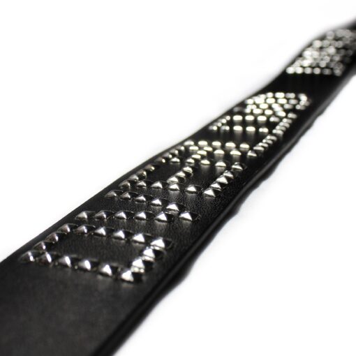 BLACK HOLE LEATHER PUNCH BELT – Image 5